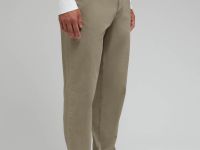 Брюки прямого кроя из хлопка