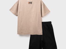 Комплект трикотажный для мальчиков: фуфайка (футболка), шорты