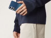 Чехол Pitaka Tactile Woven для Galaxy S25+ кевлар синий