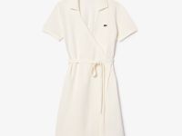 Платье Lacoste с поясом из ткани Пике