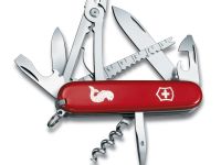 Нож перочинный Victorinox Angler, сталь X55CrMo14, рукоять Cellidor®, красный