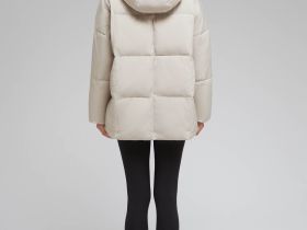 Пуховик с натуральным пухом