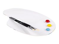 Палитра из оргстекла овальная Малевичъ 20х30 см