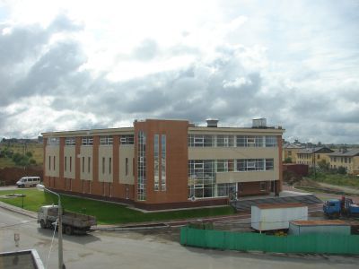 Здание управления 1-го Соликамского калийного комбината, где работали инженеры П.И. Преображенский, А.С. Леончук