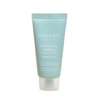 Глиняная маска для чувствительной кожи Mary&May CICA TeaTree Soothing Wash Off Pack 30 г