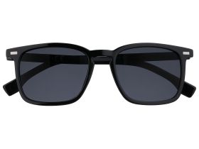 Очки солнцезащитные ZIPPO, унисекс, черные, оправа из поликарбоната