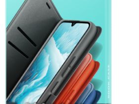 Чехол-книжка BoraSCO для TECNO Pova 6/Pova 6 Pro Чёрный