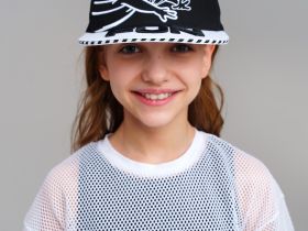 Кепка текстильная для девочек