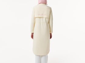 Женская утеплённая куртка-парка Lacoste с эластичным поясом