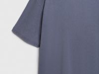 Футболка оверсайз с эффектом стирки, Серый