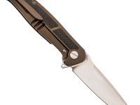 Складной нож Honor Caesar Elite, bronze, рукоять титан и карбон, сталь S35VN