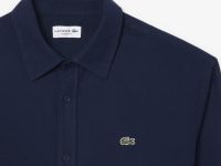 Мужская фланелевая рубашка Lacoste прямого кроя