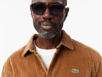 Мужская вельветовая верхняя рубашка Lacoste