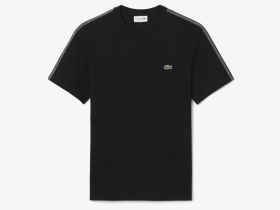 Мужская хлопковая футболка Lacoste стандартного кроя