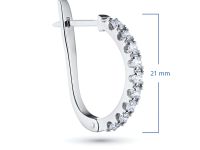 Серьги из белого золота э4712сг04201467