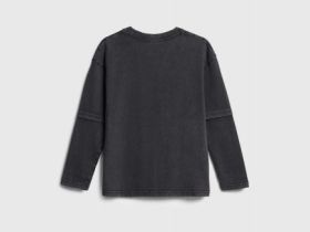 Лонгслив для мальчиков, Серый