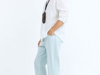 Прямые джинсы Straight, Голубой