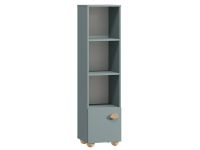 Стеллаж детский Тесси 37x145 Серо-зеленый