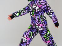 Комбинезон текстильный с полиуретановым покрытием для девочек