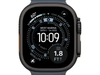 Смарт-часы Apple Watch Ultra 3 49mm Black Titanium Case with Anchor Blue Ocean Band (One Size)