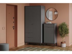Обувница Трейвис 2-58x114 Графитовый