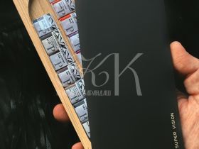 Набор акварели Super Vision 24 цв в кюветах, расширенная палитра, деревенный кейс на магните