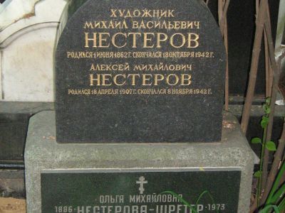 Могила Нестерова Михаила Васильевича (1862-1942)