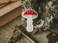 Брелок Дворникова А. "Мухомор"