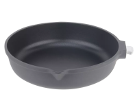 Сковорода литая Calido-24FP со съемной ручкой и крышкой