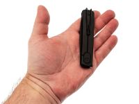 Складной нож SRM 135L-GB, сталь 14C28N, рукоять G10, черный