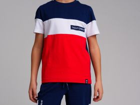 Комплект трикотажный для мальчиков: фуфайка (футболка), шорты