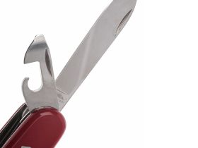 Нож перочинный Victorinox Huntsman, сталь X55CrMo14, рукоять Cellidor®, красный, 15 функций, 91мм