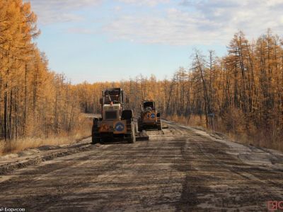Якутия занимает первое место по укладке дорожного покрытия в ДФО
