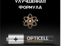 Набор батареек Opticell Professional AAA (LR03), 1.5В, 4шт