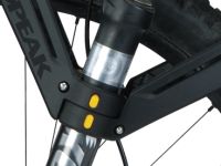Крыло для велосипеда переднее Topeak DeFender XC1 26&quot;-29&quot; TC9625 (черный / серый)