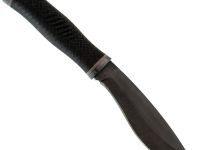 Походный нож Ворон, сталь 65Г, армейский нож, рукоять резина