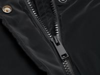 Пуховик для девочек, Черный