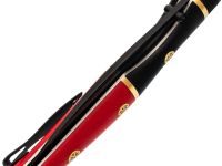 Складной нож Reptilian Трапёр-01 ограниченное издание, сталь D2, рукоять черный и красный G10