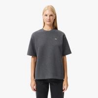 Женская футболка Lacoste оверсайз из органического хлопка