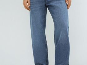 Прямые джинсы Straight, Синий