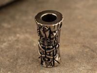 Бусина для темляка Идол Тики, мельхиор