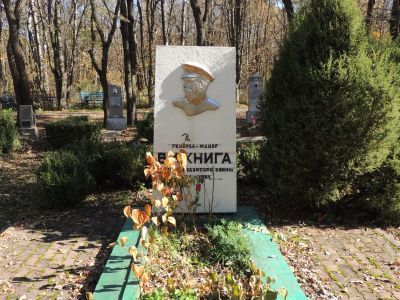 Могила Героя гражданской войны В.И.Книги