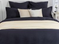 Постельное белье Black страйп-сатин II