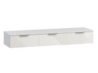 ТВ-тумба подвесная Шелтон 148x22 Белый