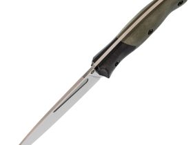 Охотничий нож Honor Baldr, сталь D2, рукоять G10, зеленый