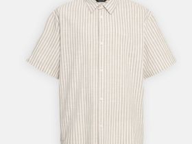 Рубашка с коротким рукавом в полоску