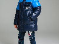 Пальто текстильное с полиуретановым покрытием для мальчиков