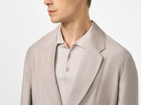 Пиджак из вискозы, Бежевый