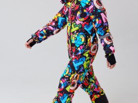 Комбинезон текстильный с полиуретановым покрытием для девочек