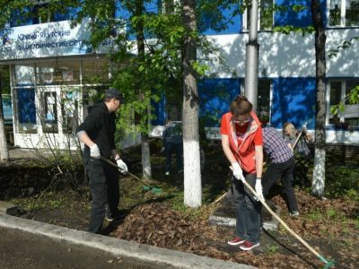 Энергетики Южно-Якутского филиала провели субботник